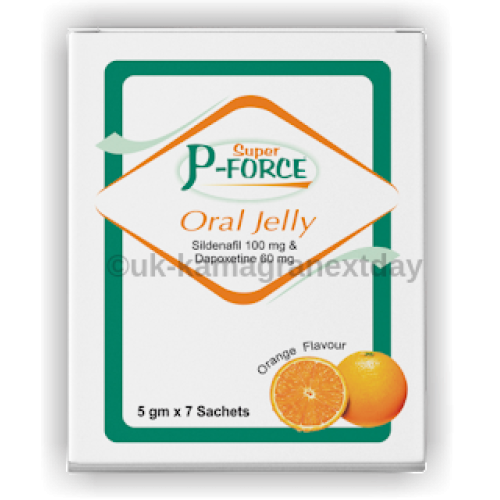 Super P Force Oral Jelly 160mg X 7 Sachets Goldencask